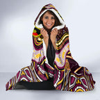 NAIDOC Week 2024 Broncos Hooded Blanket Mascot Rugby