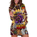 Custom NAIDOC Week 2024 Broncos Hoodie Dress Mascot Rugby