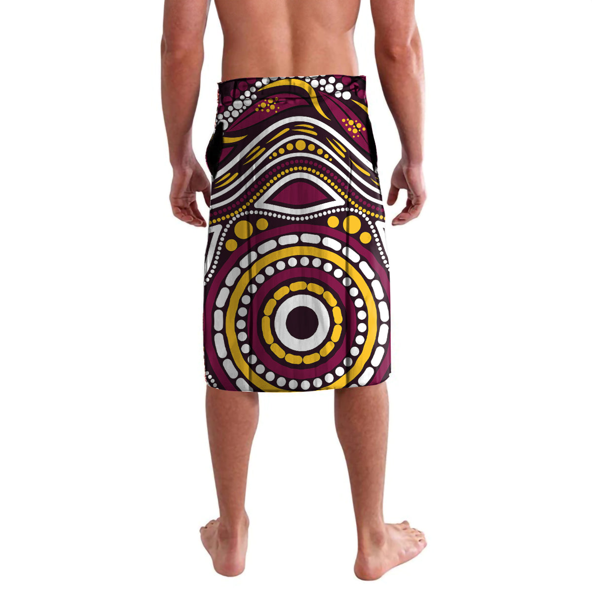 Custom NAIDOC Week 2024 Broncos Lavalava Mascot Rugby
