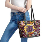 NAIDOC Week 2024 Broncos Leather Tote Bag Mascot Rugby