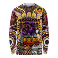Custom NAIDOC Week 2024 Broncos Long Sleeve Shirt Mascot Rugby