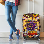 NAIDOC Week 2024 Broncos Luggage Cover Mascot Rugby