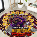NAIDOC Week 2024 Broncos Round Carpet Mascot Rugby