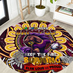 NAIDOC Week 2024 Broncos Round Carpet Mascot Rugby