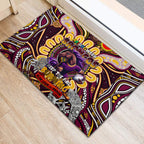 NAIDOC Week 2024 Broncos Rubber Doormat Mascot Rugby