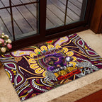 NAIDOC Week 2024 Broncos Rubber Doormat Mascot Rugby