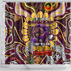 NAIDOC Week 2024 Broncos Shower Curtain Mascot Rugby