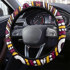NAIDOC Week 2024 Broncos Steering Wheel Cover Mascot Rugby