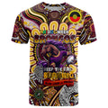 Custom NAIDOC Week 2024 Broncos T Shirt Mascot Rugby