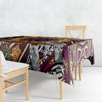 NAIDOC Week 2024 Broncos Tablecloth Mascot Rugby