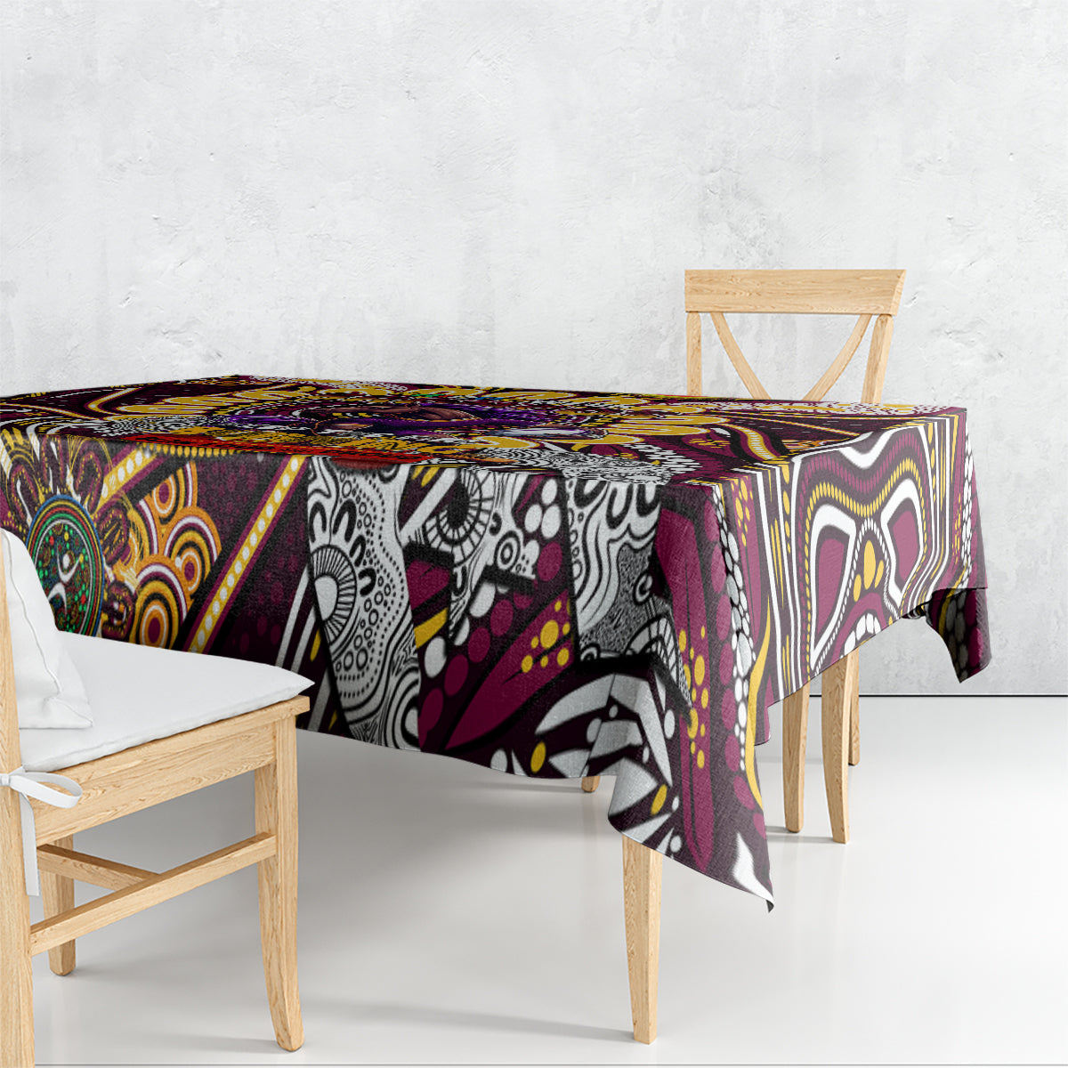 NAIDOC Week 2024 Broncos Tablecloth Mascot Rugby