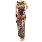 Custom NAIDOC Week 2024 Broncos Tank Maxi Dress Mascot Rugby