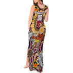 Custom NAIDOC Week 2024 Broncos Tank Maxi Dress Mascot Rugby