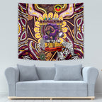 NAIDOC Week 2024 Broncos Tapestry Mascot Rugby