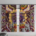 NAIDOC Week 2024 Broncos Window Curtain Mascot Rugby