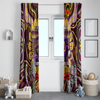 NAIDOC Week 2024 Broncos Window Curtain Mascot Rugby