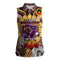 Custom NAIDOC Week 2024 Broncos Women Sleeveless Polo Shirt Mascot Rugby