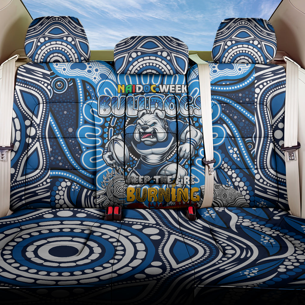 NAIDOC Week 2024 Bulldogs Back Car Seat Cover Mascot Rugby