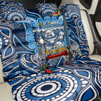 NAIDOC Week 2024 Bulldogs Back Car Seat Cover Mascot Rugby