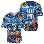 Custom NAIDOC Week 2024 Bulldogs Baseball Jersey Mascot Rugby