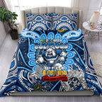 NAIDOC Week 2024 Bulldogs Bedding Set Mascot Rugby