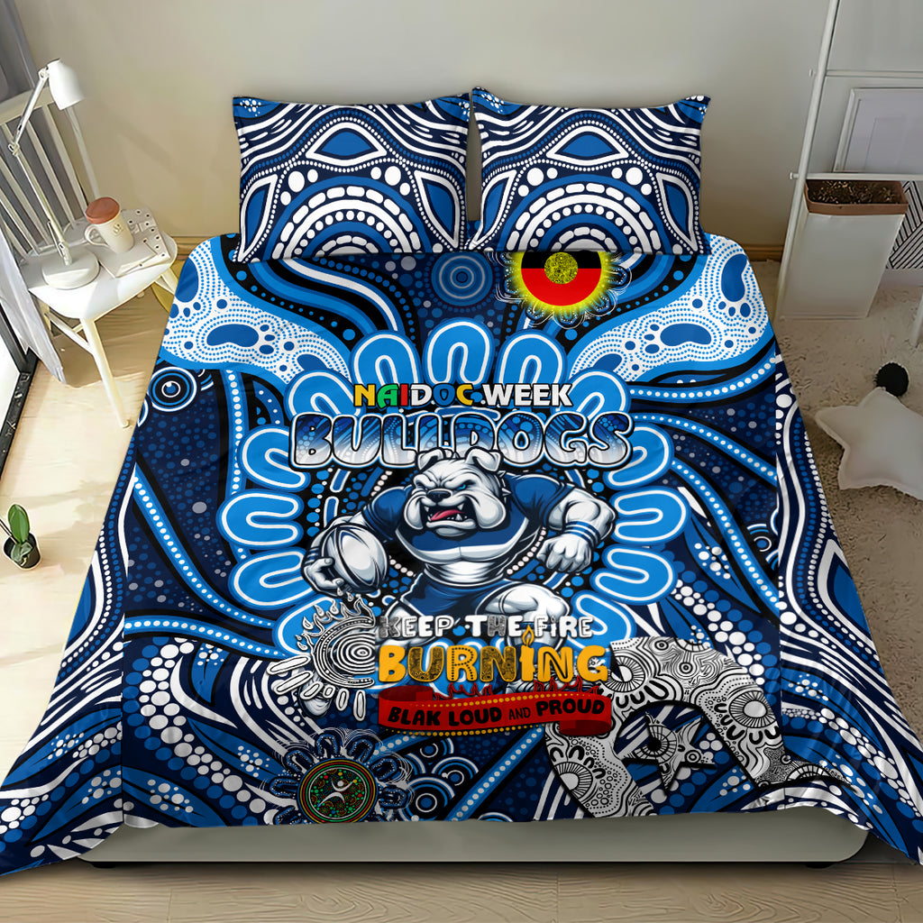 NAIDOC Week 2024 Bulldogs Bedding Set Mascot Rugby
