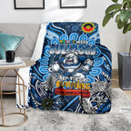 NAIDOC Week 2024 Bulldogs Blanket Mascot Rugby