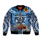 Custom NAIDOC Week 2024 Bulldogs Bomber Jacket Mascot Rugby