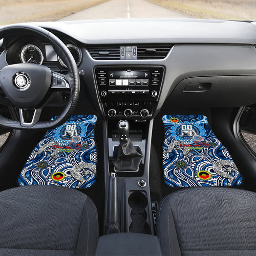 NAIDOC Week 2024 Bulldogs Car Mats Mascot Rugby