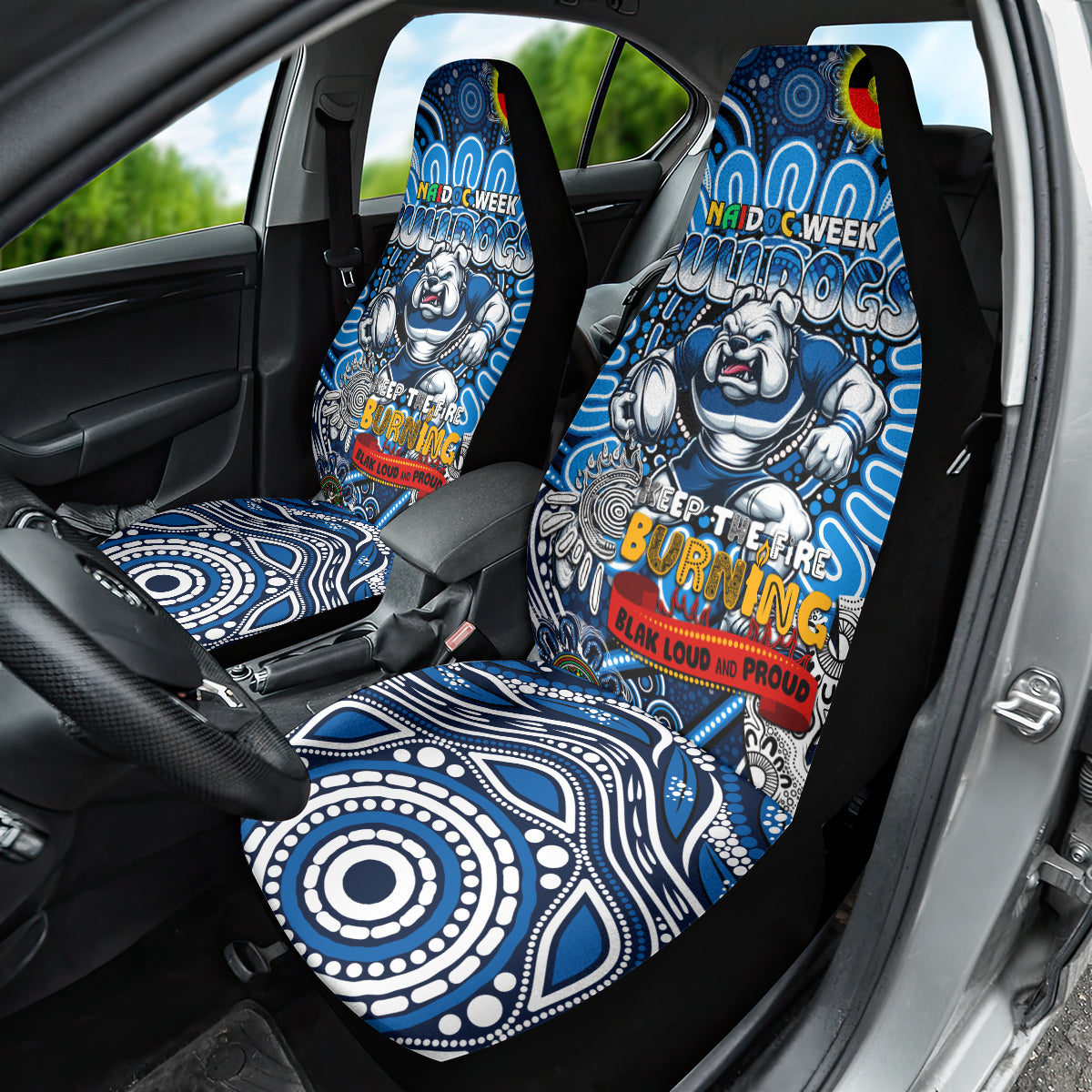NAIDOC Week 2024 Bulldogs Car Seat Cover Mascot Rugby