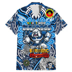 Custom NAIDOC Week 2024 Bulldogs Family Matching Mermaid Dress and Hawaiian Shirt Mascot Rugby