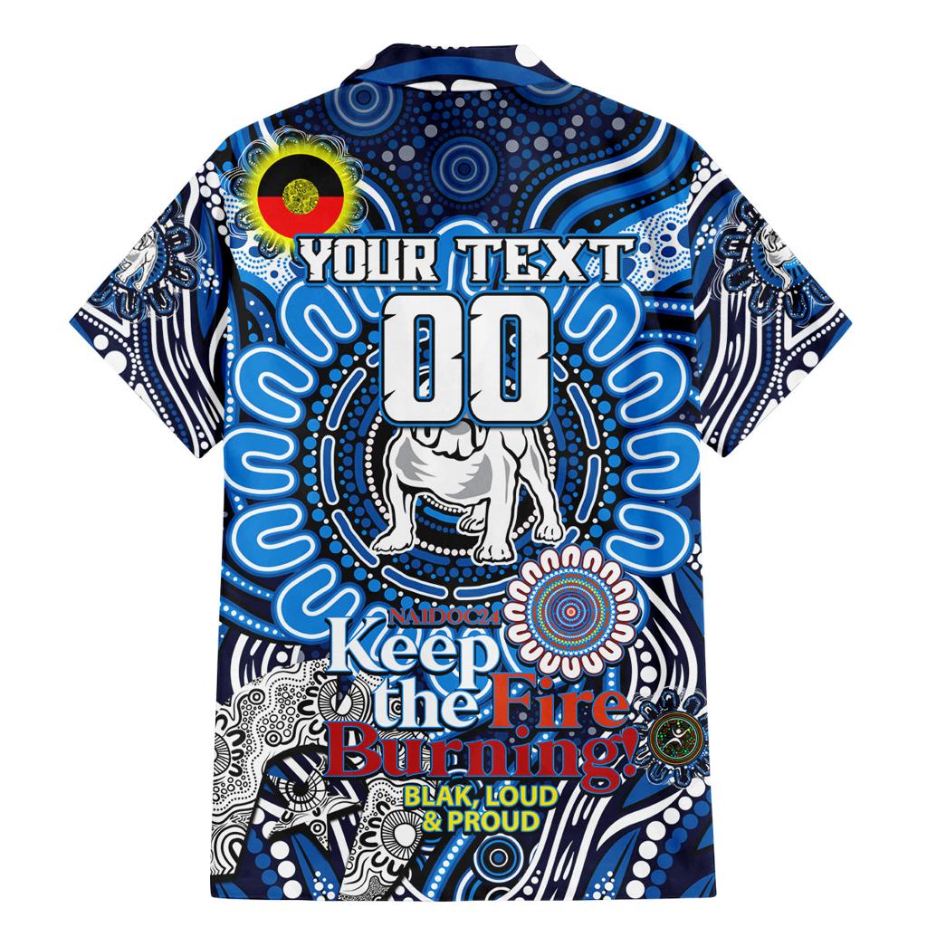 Custom NAIDOC Week 2024 Bulldogs Family Matching Mermaid Dress and Hawaiian Shirt Mascot Rugby
