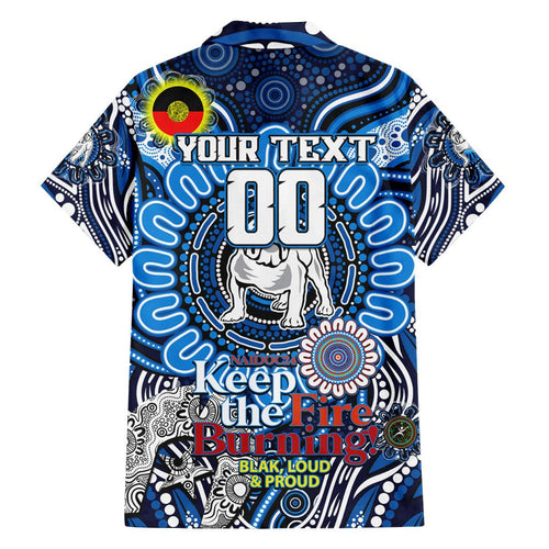 Custom NAIDOC Week 2024 Bulldogs Family Matching Summer Maxi Dress and Hawaiian Shirt Mascot Rugby