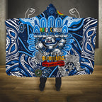 NAIDOC Week 2024 Bulldogs Hooded Blanket Mascot Rugby