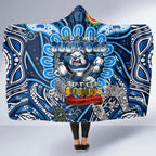 NAIDOC Week 2024 Bulldogs Hooded Blanket Mascot Rugby