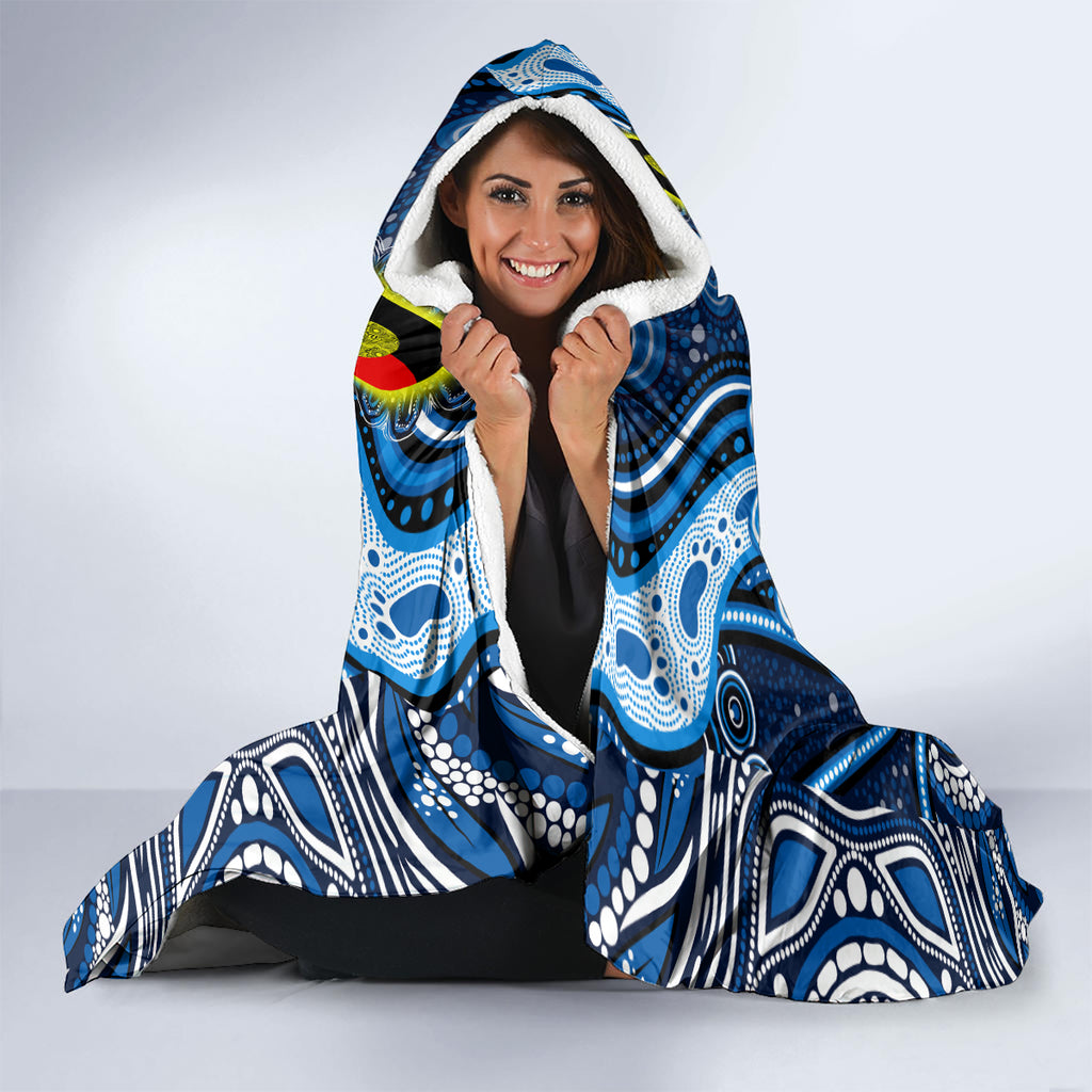 NAIDOC Week 2024 Bulldogs Hooded Blanket Mascot Rugby