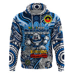 Custom NAIDOC Week 2024 Bulldogs Hoodie Mascot Rugby