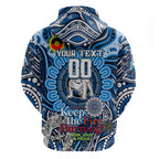 Custom NAIDOC Week 2024 Bulldogs Hoodie Mascot Rugby
