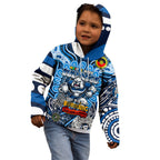 Custom NAIDOC Week 2024 Bulldogs Kid Hoodie Mascot Rugby
