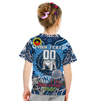 Custom NAIDOC Week 2024 Bulldogs Kid T Shirt Mascot Rugby