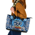 NAIDOC Week 2024 Bulldogs Leather Tote Bag Mascot Rugby