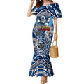 Custom NAIDOC Week 2024 Bulldogs Mermaid Dress Mascot Rugby