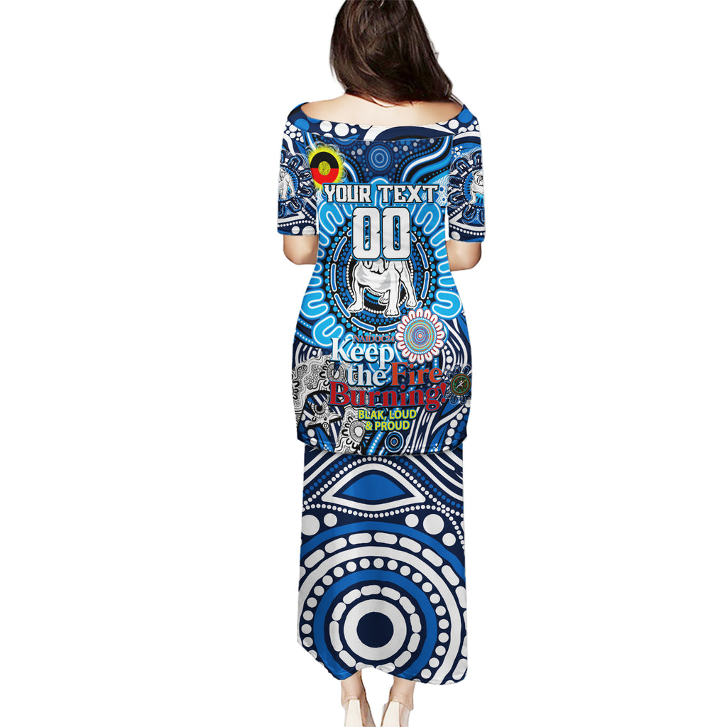 Custom NAIDOC Week 2024 Bulldogs Puletasi Mascot Rugby