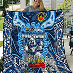 NAIDOC Week 2024 Bulldogs Quilt Mascot Rugby