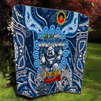 NAIDOC Week 2024 Bulldogs Quilt Mascot Rugby