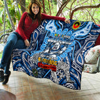 NAIDOC Week 2024 Bulldogs Quilt Mascot Rugby