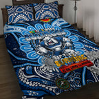 NAIDOC Week 2024 Bulldogs Quilt Bed Set Mascot Rugby