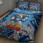 NAIDOC Week 2024 Bulldogs Quilt Bed Set Mascot Rugby