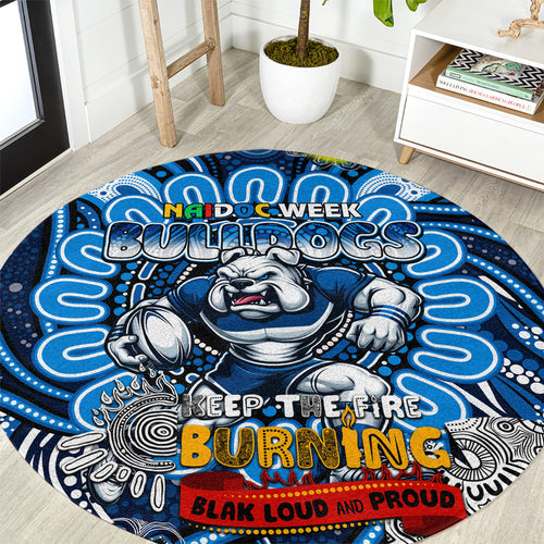 NAIDOC Week 2024 Bulldogs Round Carpet Mascot Rugby