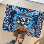 NAIDOC Week 2024 Bulldogs Rubber Doormat Mascot Rugby